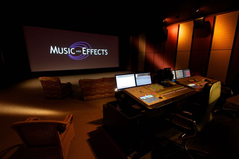 Music and Effects Cinema Mixing